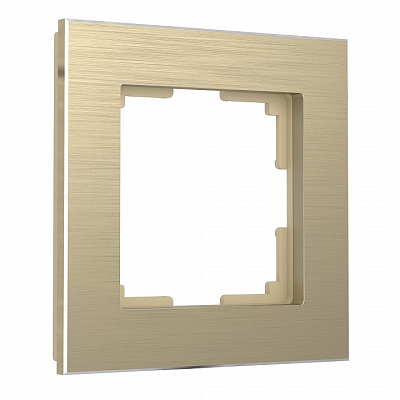 Рамка на 1 пост Werkel Aluminium (шампань) W0011711 400_400_2128321