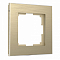 Рамка на 1 пост Werkel Aluminium (шампань) W0011711