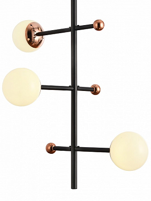 Люстра на штанге Natali Kovaltseva LOFT LED LED LAMPS 81338 GOLD BLACK 400_400_1884846