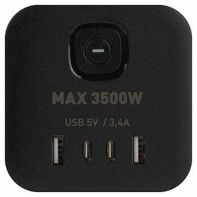 Удлинитель с выключателем Эра  CUBE-3es-1,5m-4USB-B 400_400_2873587