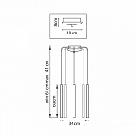 Подвесная люстра Lightstar Tubo L5T747347 250_100_1722282