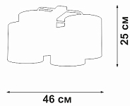 Потолочная люстра Vitaluce V2882 V28820-1/4PL 250_100_3077006