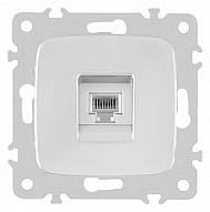 Розетка телефонная RJ-11 без рамки Arte Milano am-205 205.51-1.silver 500_191_2302645