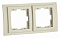 Рамка на 2 поста Mono Electric Larissa 103-171700-161
