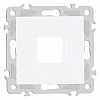 Розетка для вывод кабеля без рамки Arte Milano am-206 206.49-1.white 100_100_2302714