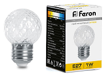 Лампа светодиодная Feron LB-377 E27 1Вт 2700K 38208 250_100_573340