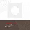 Рамка на 1 пост Arte Milano am-502.15 502.15-1.white 100_100_2168434