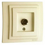 ТВ-розетка Mono Electric Larissa 103-171705-138 500_191_2281636