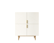Большой комод с четырьмя дверками "Line" LN03/GR1/beige 250_100_Array