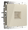 Розетка Ethernet RJ-45 без рамки Werkel слоновая кость W1181003