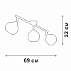 Спот Vitaluce V4313 V4313-0/3PL 100_100_1819721