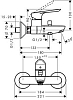 71403000 HG Logis E смеситель Смесители для ванны 100_100_2731586
