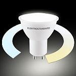Лампа светодиодная с управлением через Wi-Fi Elektrostandard Умная лампа GU10 GU10 7Вт 3300-6500K BLGU1018 250_100_Array