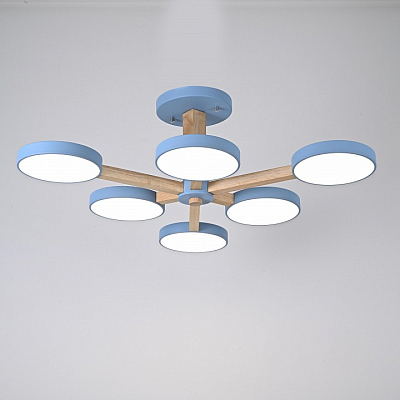 Люстра на штанге Imperiumloft TURNA Blue TURNA-B01 400_400_1986372