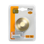 Крючок одинарный золото-сатин FIXSEN Comfort Gold (FX-87005) 250_100_2924171