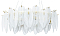 Подвесная люстра Arte Lamp Evie A4052SP-8SG