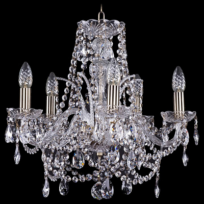 Подвесная люстра Bohemia Ivele Crystal 1411 1411/5/160/Pa 400_400_2426774