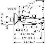 31940000 HG Focus смеситель Смесители для ванны 250_100_1439815