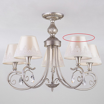 Люстра на штанге Eurosvet Incanto 60069/5 серебро 400_400_2422772