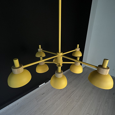 Люстра на штанге Imperiumloft Fanta A Lights Yellow FANTA_A01 400_400_1973786
