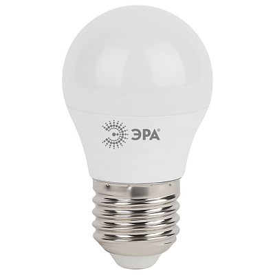 Лампа светодиодная Эра Стандарт E27 7Вт 2700K LED P45-7W-827-E27 400_400_3228056