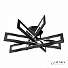 Потолочная люстра iLedex Stalker 9082-R800-X 128W BK 100_100_1991045