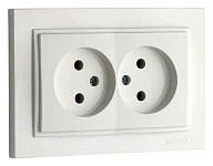 Розетка двойная Mono Electric Despina 102-252505-121 250_100_2162556