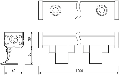 Настенный прожектор Arlight Line wallwasher 023624 400_400_1889262