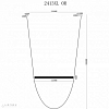 Подвесной светильник iLedex Rocks 2413XL OR 100_100_1991477