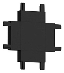 Соединитель X-образный для треков накладных Aployt Magnetic track 48 APL.0181.00.06 250_100_2157304