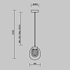 Подвесной светильник Maytoni MOD367PL-L3BSK 100_100_812089