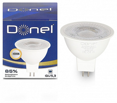 Лампа светодиодная Donel DN03 GU5.3 7Вт 4000K DN03005N7GU5,3 400_400_2198692