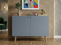 Комод с принтом 3 "Бербер (Berber)" две дверки арт BB04/Print_5014 250_100_Array