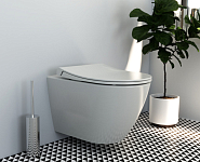 7551B003-0075 Подвесной безободковый SmoothFlush унитазSanibelle (НУЖНА КРЫШКА 801-003-019) 250_100_2407136