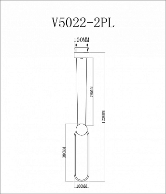 Подвесной светильник Moderli Store V5022-2PL 400_400_1965733