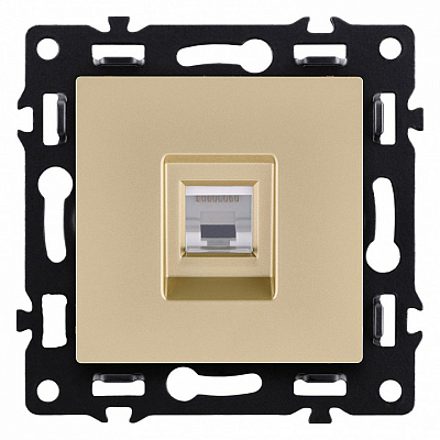 Розетка Ethernet RJ-45 без рамки Kollinger Asthetik AS-017GD 400_400_3118768