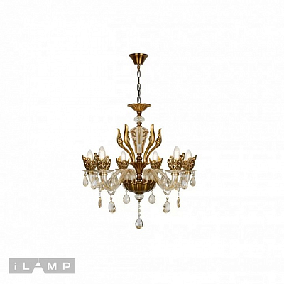 Подвесная люстра iLamp Asia 61078-6 BR 400_400_2427897