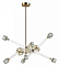 Люстра на штанге Odeon Light Kliff 5426/54CL
