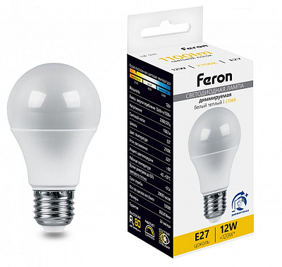 Лампа светодиодная Feron LB-931 E27 12Вт 2700K 51052 400_400_1757161