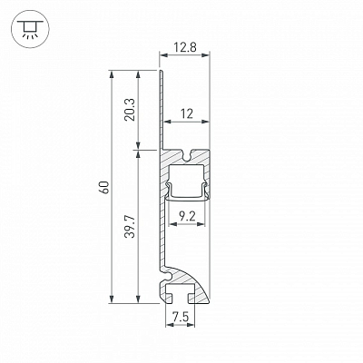Профиль для плинтусов Arlight ARH-PLINTUS 041213 400_400_1899567