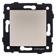 Выключатель перекрестный одноклавишный без рамки Kollinger  REA-R-006GD 500_191_3123722