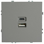 Розетка 2хUSB type A и C без рамки Stekker Эмили 49957 250_100_Array
