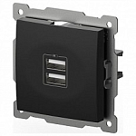 Розетка 2хUSB type A без рамки Elbi Eleсtriс Zena Vega 609-014800-143 250_100_Array
