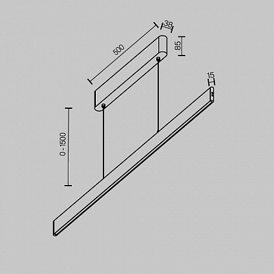 Подвесной светильник Maytoni Technical Ephoria P109PL-36W2.7-6K-B 400_400_2834848