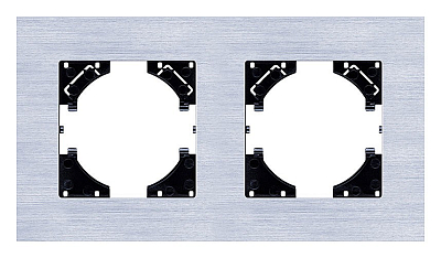 Рамка на 2 поста Kollinger Reflex AL RA2SR 400_400_3118494