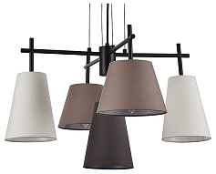 Подвесная люстра Indigo Abbinare 13032/5P Black 500_191_2428270
