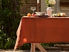 Скатерть льняная Linen collection brown 145х110 см 919220 100_100_2085437