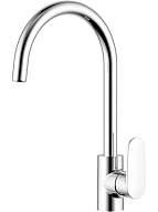 AQ1882CR НИКА смеситель Смесители для кухни (полукруглый излив) 500_191_3225375