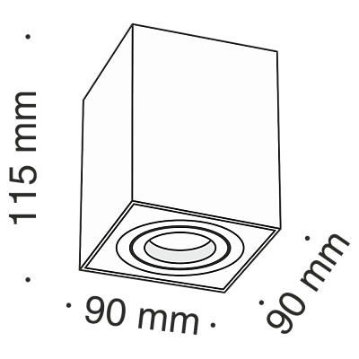 Потолочный светильник Technical C017CL-01S 400_400_3053262