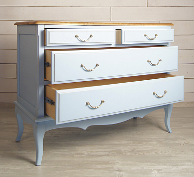 Комод «Leontina Blue» на 4 ящика арт ST9315B 400_400_1939257